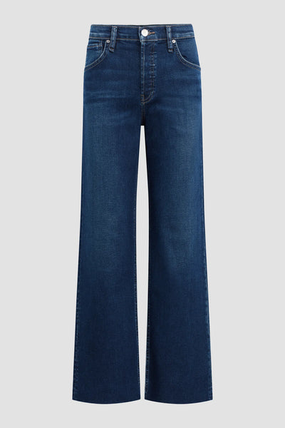 NEW Rosie High Rise Wide Leg Ankle Jean in Mogul Wash by Hudson