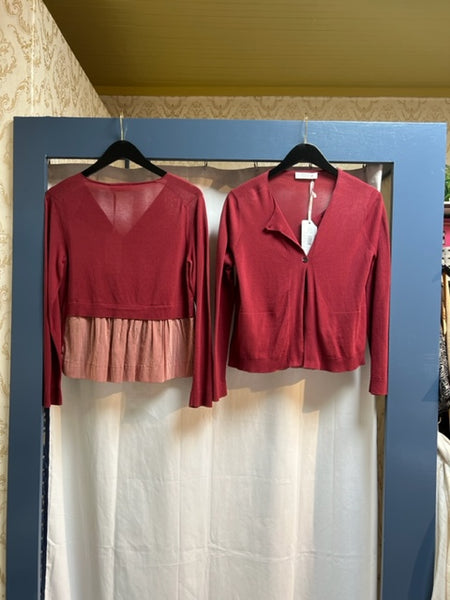 Red Cardigan by TONET – The Perfect Provenance