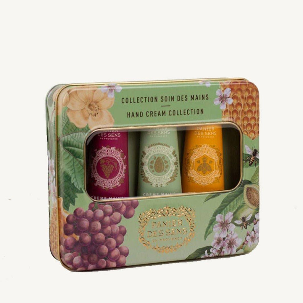 Timeless Tin Box - 3 Hand Creams Gift Set by Panier Des Sens