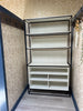 Large Iron & Wood Display Book Case or Shelf