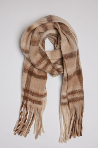 Large Cozy Plaid Scarf by Hat Attack