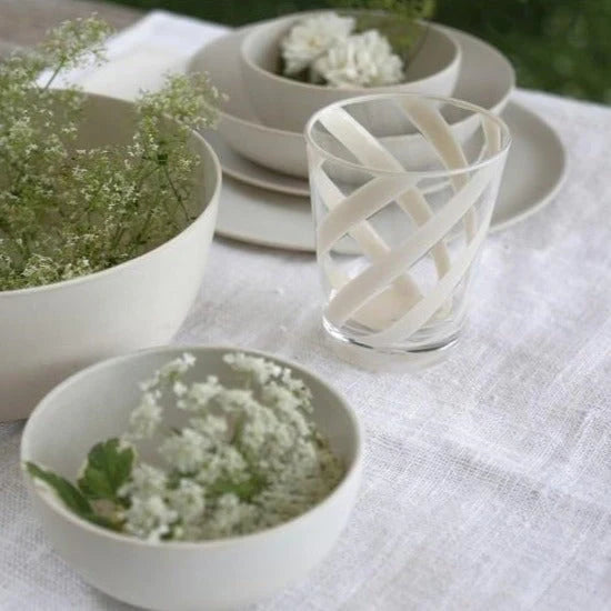 Methacrylate Glass in Cream By Fiorira Un Giardino