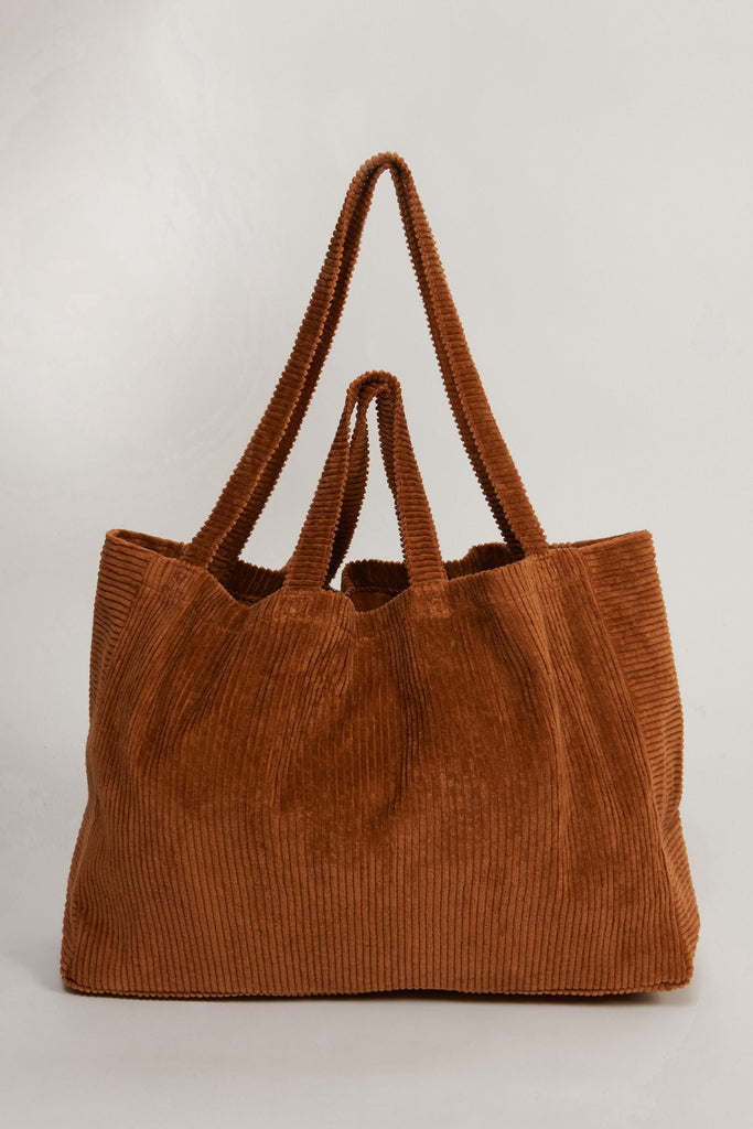 Basic Corduroy Tote Bag | Shopee Philippines