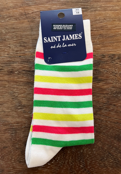 Striped Socks In Two Colors By Saint James – The Perfect Provenance